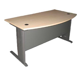 D-Shape Freestanding Table in HPL Laminated...
