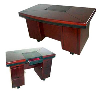 Executive Table with Drawer and Lock