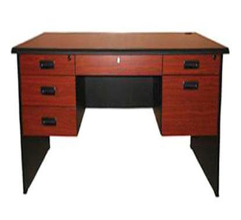 Office Table with Center and Side Drawers...