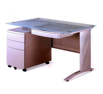 CM2003A (Set) - CM Mesh Table - Silver Textured...